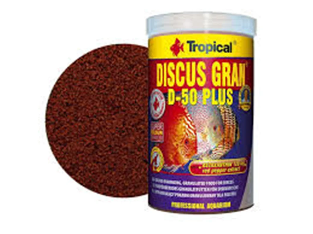 غذای دیسکس گران دی ۵۰ پلاس تروپیکال discus gran d-50 plus tropical